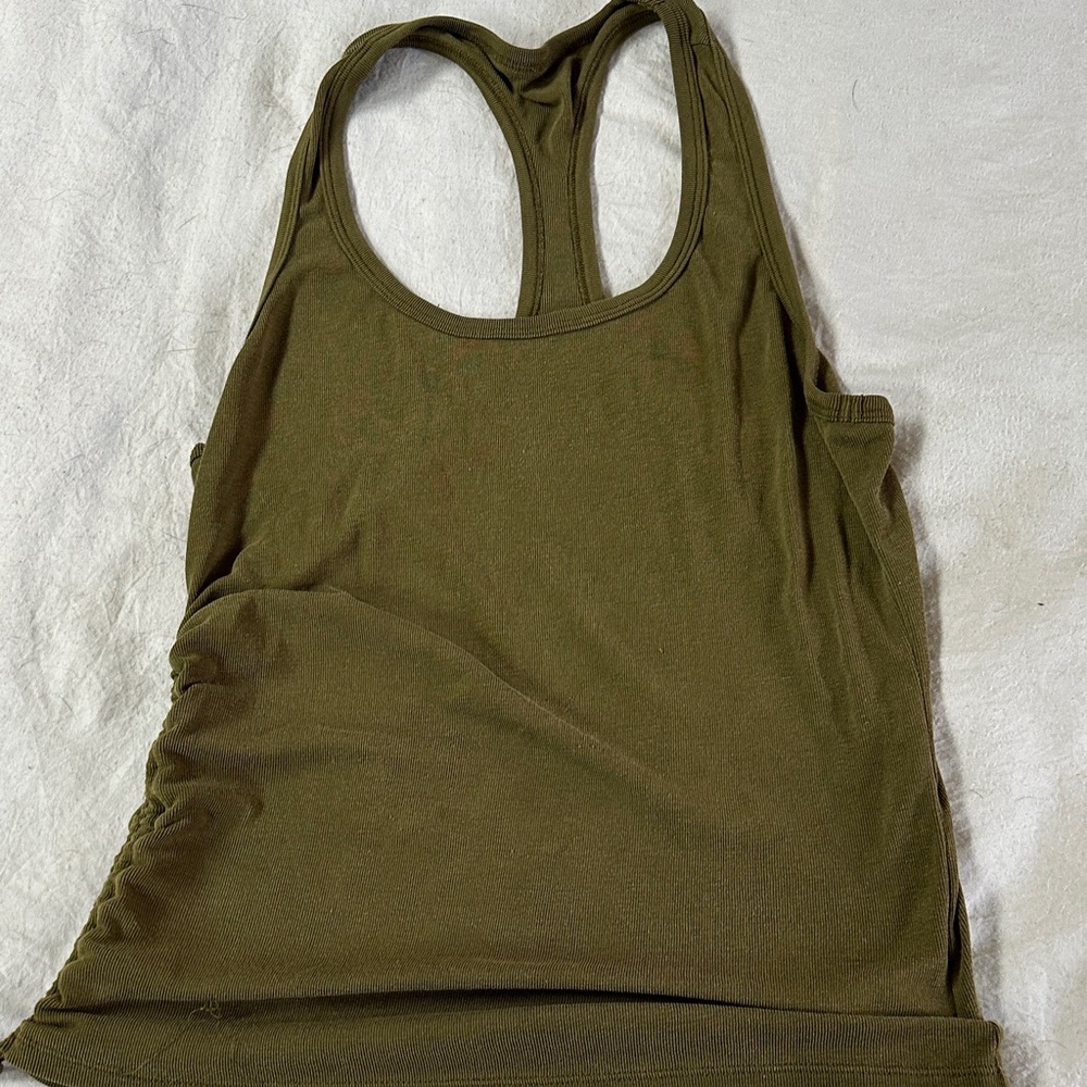 ZYIA Active Olive Tank Top